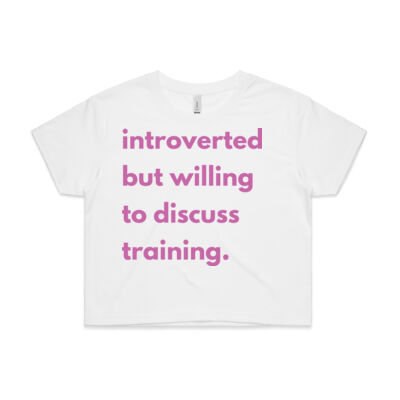 Crop. Introverted but training (pink) Thumbnail